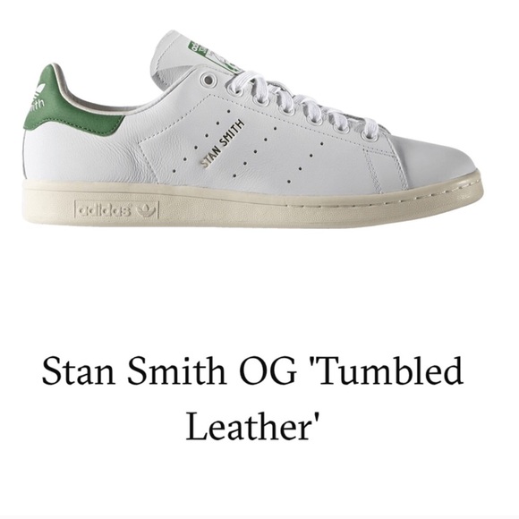 stan smith tumbled leather